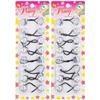 16 Pcs 20mm Hair Ties Hair Accessories for Girls Galactic Hair Ties with Balls Bubble Twinbead Ponytail Holders (Silver) view 3
