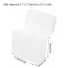 5 Grids Double Grid Nail Storage Box Portable Pink Nail Supplies for Home(Transparent) view 3