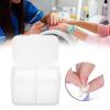 5 Grids Double Grid Nail Storage Box Portable Pink Nail Supplies for Home(Transparent) view 4