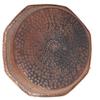 Portable Rustic Octagonal Copper Foot Massage Pedicure Bowl view 2