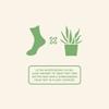 BambooMN Women's Small Fuzzy Soft Aloe Infused Fuzzy Nylon Spa Socks, Assortment K, 3 Pairs view 3