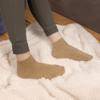BambooMN Women's Small Fuzzy Soft Aloe Infused Fuzzy Nylon Spa Socks, Assortment K, 3 Pairs view 4