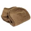 BambooMN Women's Super Soft Aloe Infused Fuzzy Nylon Spa Socks - Size 4-8 - Solid Brown - 3 Pairs view 3