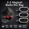 Stsfybaths Black Cherry Shimmer Bath Bomb in A Bag - Handmade Scented Bath Bombs for Women,Kids and Men - Bulk Bathbomb Fizzies Perfect for Boys and Girls All Ages (Small, Black) view 3