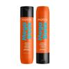 Matrix Mega Sleek Shampoo and Conditioner Set - Smoothing and Moisturizing, Anti-Frizz, Detangling, For All Dry, Damaged & Frizzy Hair Types, Nourishes With Shea Butter, Vegan, 10.1 Fl Oz view 1