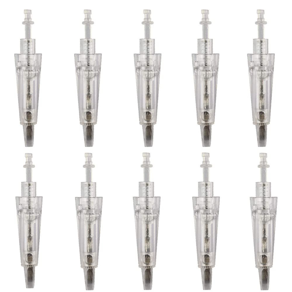 10PCS Disposable Bayonet Tattoo Needles for Permanent Makeup Tattoo Machine Pen J174 (7FP/7F)