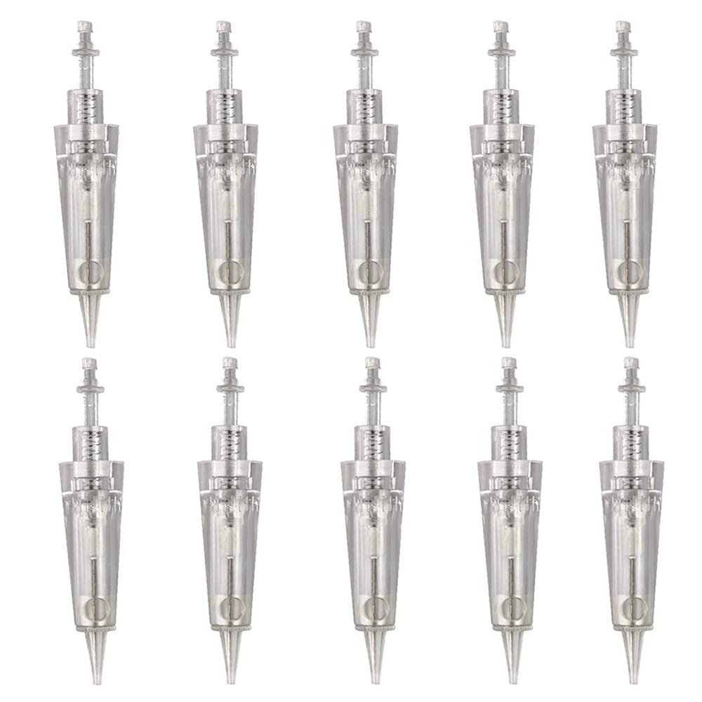 10PCS Disposable Bayonet Tattoo Needles for Permanent Makeup Tattoo Machine Pen J174 (1P/1R)