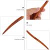 1pc Wooden Hairpin Antique Hair Stick Chinese Chopsticks Retro Hair Accessories Retro Hair Stick Chinese Decor Vintage Hair Stick Hair Decor Hair Clip Women Hair Stick Sandalwood view 3