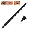 6pcs Disposable Microblading Pen NANO 18U .15mm With Pigment Applicator Microblading Permanent Makeup Tattoo Tool with Thinnest Microblades Sterile Disposable Needles (18U-0.15mm) view 2