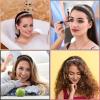 Waydress 4 Pieces Rhinestone Headband for women Glitter Sparkly Rhinestone Hairbands Bling Diamond Crystal Headwear for Women Hair Accessories Birthday Wedding Gifts(Bright Color) view 4