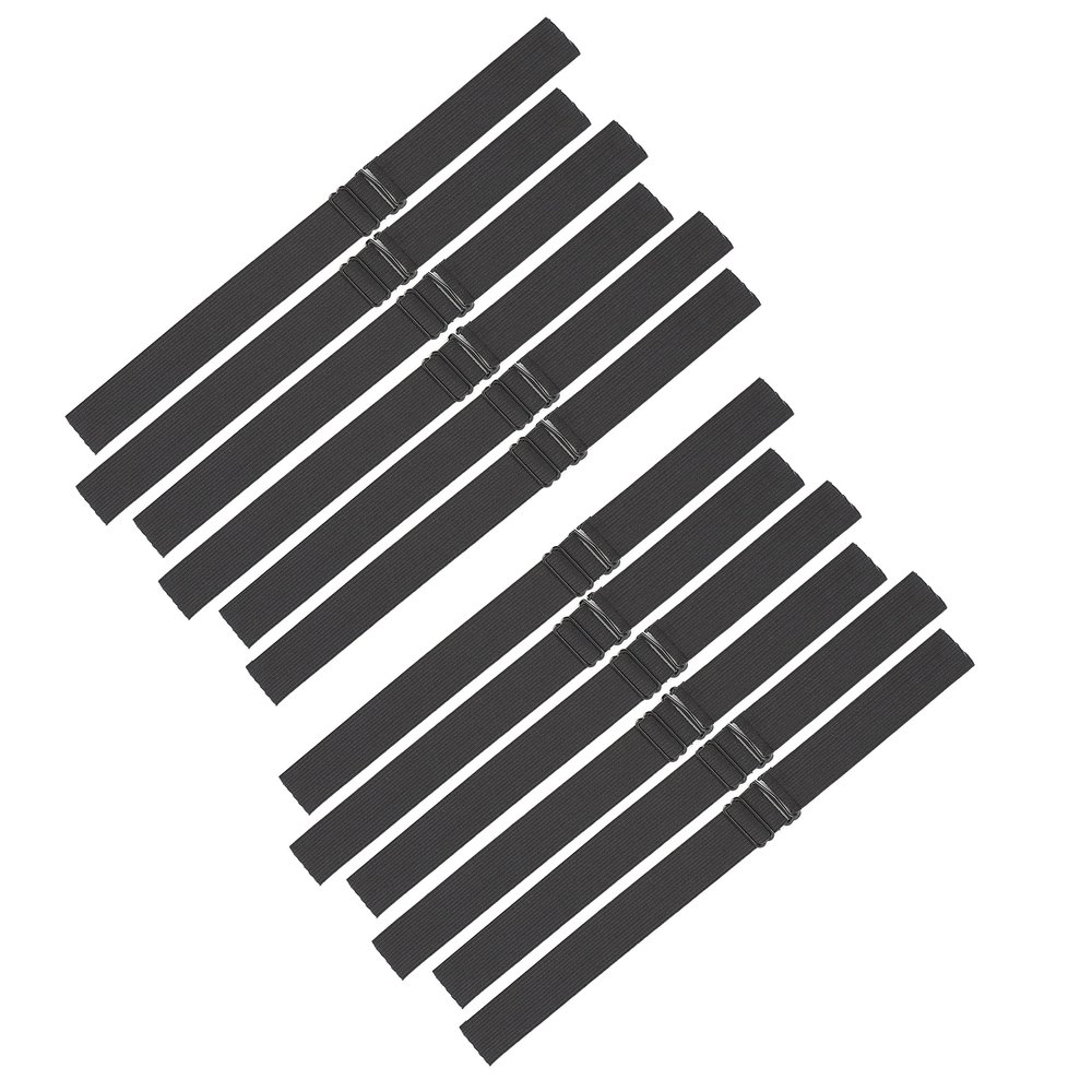 12PCS Adjustable Band for Wigs Wig Strap Elastic Band for Wigs Wig Band Wig Cap for Wig Making Wig Strapds Elastic Hair Band Sewing for Making Wig Caps Adjustable Wig Band (1x12inch)