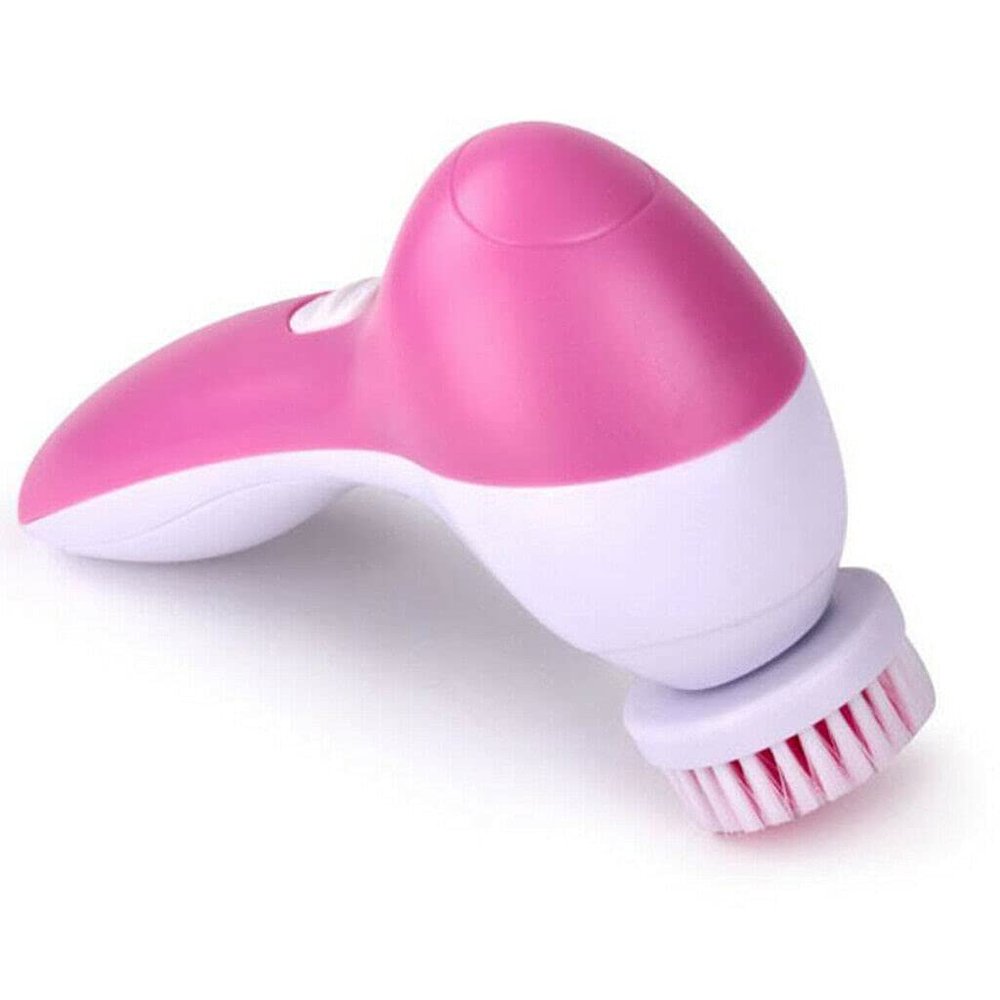 5 in 1 Facial Cleansing Brush Massager Face Cleanser Machine Gentle Exfoliating