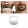 Beard styling template Men clear beard styling Men clear grooming tool for men's chin, cheeks and neckline combine with a beard razor electric trimmer or scissors view 2