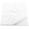 Healifty 100pcs Disposable Face Cradle Covers Ultra Soft Massage Face Covers Headrest Covers for Massage Tables Massage Chairs White view 1