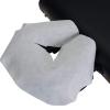 Healifty 100pcs Disposable Face Cradle Covers Ultra Soft Massage Face Covers Headrest Covers for Massage Tables Massage Chairs White view 2