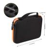OUKENS Essential Oil Carrying Case, 1-3ml 63 Slots Hard EVA Shell Essential Oils Storage Organizer Bag with Foam Insert and Carrying Handle (Orange) view 2