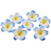 100pcs Plumeria Flower Hawaiian Foam Flowers Clip Hawaiian Flowers Decorations Hair Jewels for Women Girl Hair Clips Hair Decorations Hair Claw Clips for Women Props Touch Miss view 1