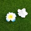 100pcs Plumeria Flower Hawaiian Foam Flowers Clip Hawaiian Flowers Decorations Hair Jewels for Women Girl Hair Clips Hair Decorations Hair Claw Clips for Women Props Touch Miss view 2