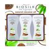 BioSilk Silk Therapy Natural Coconut Oil Intense Moisture Kit With Silk Therapy Coconut Leave-in 5.64oz, 23.28 fluid_ounces view 1