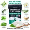 Tea Tree Oil Foot Soak with Epsom Salt - Made in USA - for Toenail Health, Athletes Foot, Stubborn Foot Odor, Softens Calluses & Soothes Sore Tired Feet - 1 LB view 4