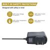 AC Adapter for Remington MB-70 & MB-400 Vacuum Mustache & Beard Trimmer Power view 3
