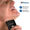 Tacshaver by Bell+Howell Moustache and Beard Rotary Shaver with Pop-up Trimmer for Sharper Moustache and Sideburn Edges Seen On TV Deluxe Set of 6 Rechargeable view 4