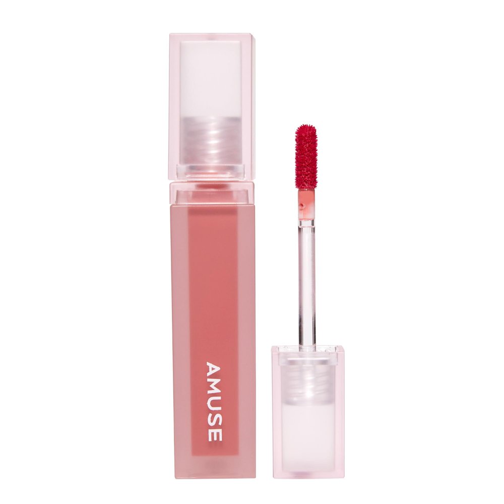 Amuse SEOUL DEW VELVET TINT 01 BOKSOONGA BLOSSOM | Soft matte peach | Velvety, matte, moisturizing, long-lasting color, transfer proof, vegan