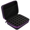 OUKENS Storage Rack Essential Oils Cases,Hard Shell Essential Oil Carrying Case Holds 30 Bottles Essential Oil Handbag Travel Carrying view 3