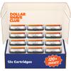 Dollar Shave Club | 6 Blade Razor Refills (12 Pack) | 6 Stainless Steel Blades for a Close & Comfortable Shave view 1