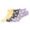 BambooMN Women's Super Soft Aloe Infused Fuzzy Nylon Spa Socks - Size 4-8 - Assortent M - 3 Pairs view 1