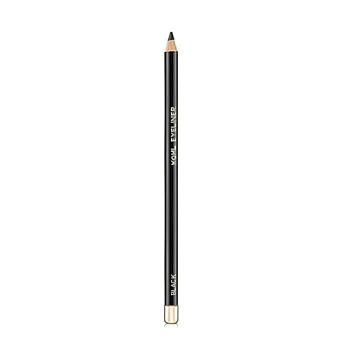 MODE Black Eyeliner Pencil Line, Shape, Define Eyes, Brows, Nourishing Matte Color, Aloe Vera Natural Skincare, Sustainable Wood Eye Liner, Cruelty Free, Vegan, Made in USA