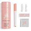 Jill Dermaplane Razor Trial Kit | Facial Hair Removal Dermaplaning Kit Includes 1 Shave Wand, 2 Dermaplane Razors & Cleaning Cloth | Pre-Shave Magic Spray & Wipes Not Included view 1