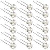 18pcs Rhinestone U-clip U Shaped Hair Pin U Shape Hairpin Bridal pin Bridal Stick U Shaped Sticks Rhinestone pin Women pin Accessory view 1