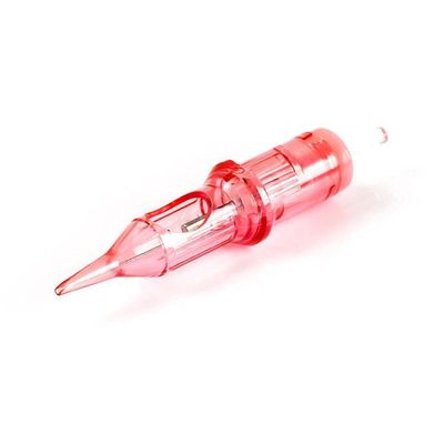 Kwadron Optima Professional Permanent Makeup Cartridge - 1 Round Liner, 0.35mm Long Taper - Box of 20