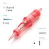 Kwadron Optima Professional Permanent Makeup Cartridge - 1 Round Liner, 0.35mm Long Taper - Box of 20 view 3