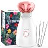 Colorfarm Facial Steamer Nano Ionic: Face Steamer Deep Cleaning Unclogs Pores - Humidifier Hot Mist Home Sauna Spa for Women Men Sinuses Moisturizing view 1