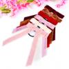 10PCS Bow Hair Tie Velvet Hair Ribbon Elastics Hair Scrunchies Long Ponytail Holder Hair Bow Bands Rope Accessories for Women Girls view 4