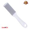 2 Pcs Foot File Professional Set for Feet Callus Remover, Stainless Steel Foot Scrubber Pedicure Rasp Dry Cracked Skin Remover Pedicure Tools for Smooth Foot view 2