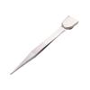 1 Piece Stainless Steel Tweezer with Shovel Stainless Steel Handy Tweezer with Shovel Diamond Gem Tweezers Jewelry Tweezers with Scoop Gems Pick Up Beads Tools for Beads Gems Diamond view 4