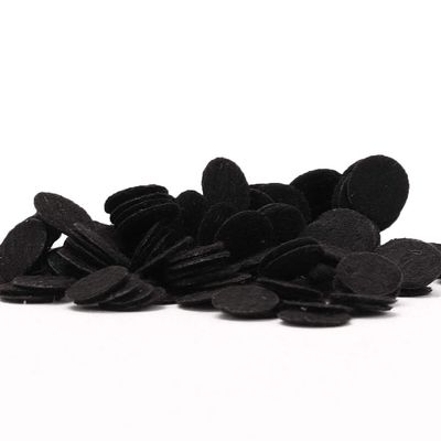 100pcs Black Microdermabrasion Filters, 3 Sizes Cotton Filter Round Filtering Pads for Blackhead Removal Beauty Machine(20mm)