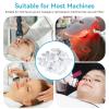 100PCS Microdermabrasion Cotton Filters Replacement Filters, 7 Sizes Round Filtering Pads Dermabrasion Filters for Blackhead Removal Beauty Machine(10mm) view 4