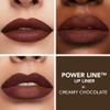 Buxom Power Line Plumping Lip Liner, Creamy Chocolate view 3