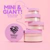 Kimchi Chic Beauty Puff Puff Pass Set and Bake Setting Powder for Makeup, Extra Fluffy Loose Face Powder Poof, Soft Natural Face Makeup for Uneven Skin Tone, 03 Translucent view 3