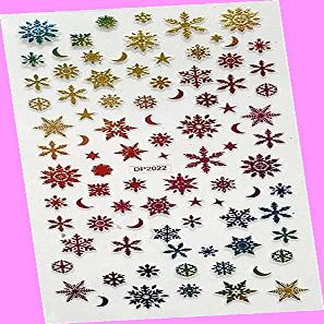 Laser Gold & Neon Queen Rose Heart Cross Crown Stars Carriage 3D Nail Sticker Dp2022 Neon for Nails Design Nail Art Stickers Decals Supplies Manicure Tips Sticker Colorful for Nail Decorations