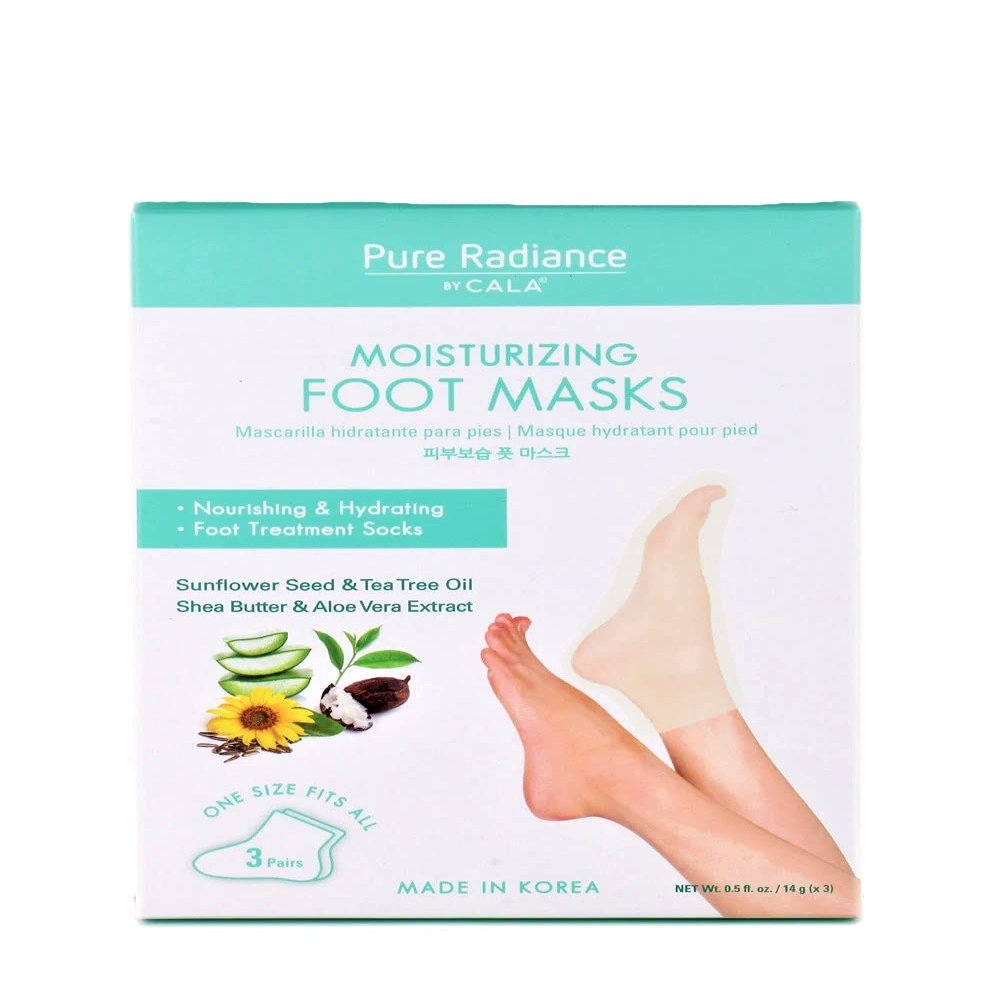 Prestige Biatta NOURISHING HYDRATING AND MOISTURIZING FOOT MASK TREATMENT SOCKS 3 PAIRS