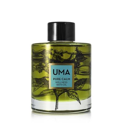 UMA Pure Calm Wellness Bath Oil 100 ml  Luxurious Aromatic Blend with Lavender & Sandalwood for Deep Relaxation and Restful Comfort