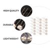 Beaupretty Unique Bridal Hairpin 18pcs Pearl Rhinestone U-shaped Hair Clips Wedding Accessories view 4