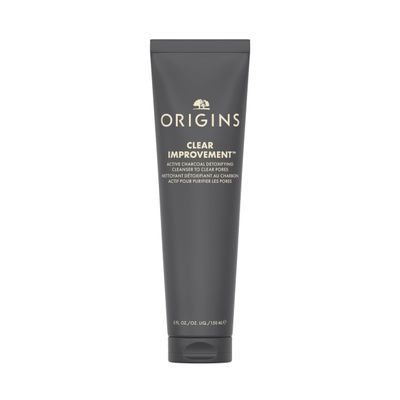 Origins Clear Improvement Detoxifying Cleanser to Clear Pores | Visibly Minimizes Pores | With Bamboo Charcoal & Salicylic Acid, 5 Fl Oz