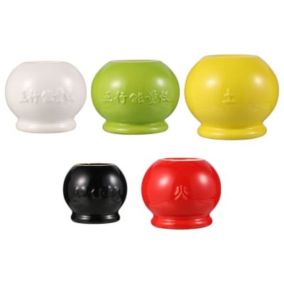 5pcs Cupping Device Suction Massage Cupping Vacuum Suction Cups Kit Cupping Instrument Cupping Therapy Ceramic Kit Cupping Tool Cupping Kit Tool