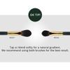 [SOO ADOR] okhee Cheek Brush BOL01 - Professional Blush Brush for Soft, Natural Application | Designed by K-Pop Makeup Artist Seo Ok | Makeup brush - Blush Brush K-Beauty view 3